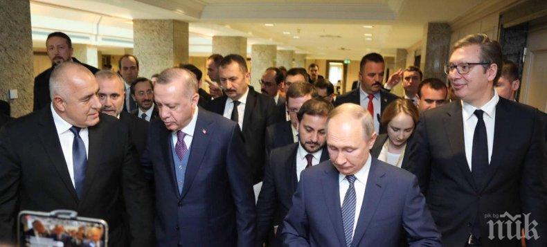 Президентите на Русия и Турция обсъдиха ситуацията в Идлиб