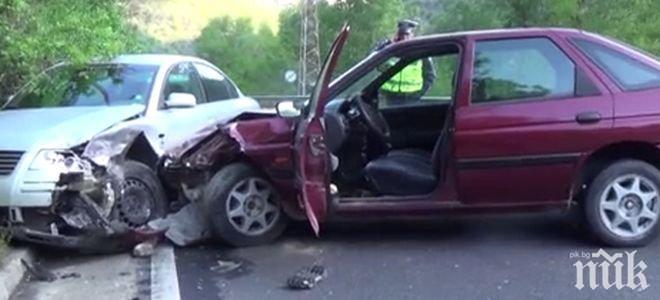 Катастрофа в Бургас, има ранен човек