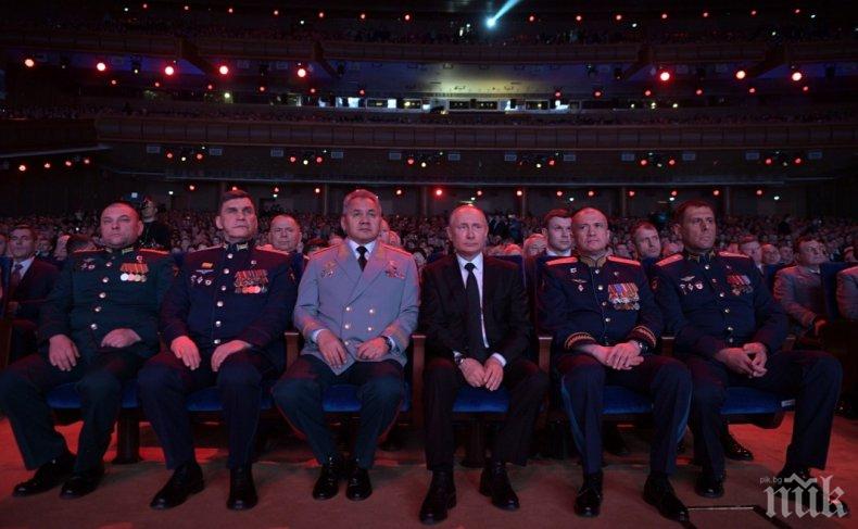 Путин обеща лазери и хиперзвукови оръжия за армията и флота
