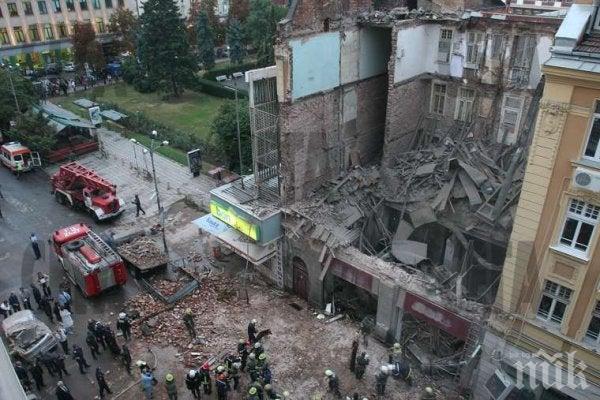 СТУДЕНИ ДОСИЕТА: Няма виновни за рухналата сграда на столичната ул. Алабин