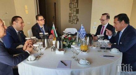 първо пик министър караниколов гръцкият колега засилват икономическото сътрудничество държави
