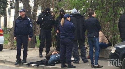 ударна акция мвр задържаха дилър дрога стрелбище