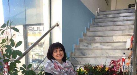 шефката парламента цвета караянчева празнува рожден ден кърджали колеги отрупаха цветя снимки