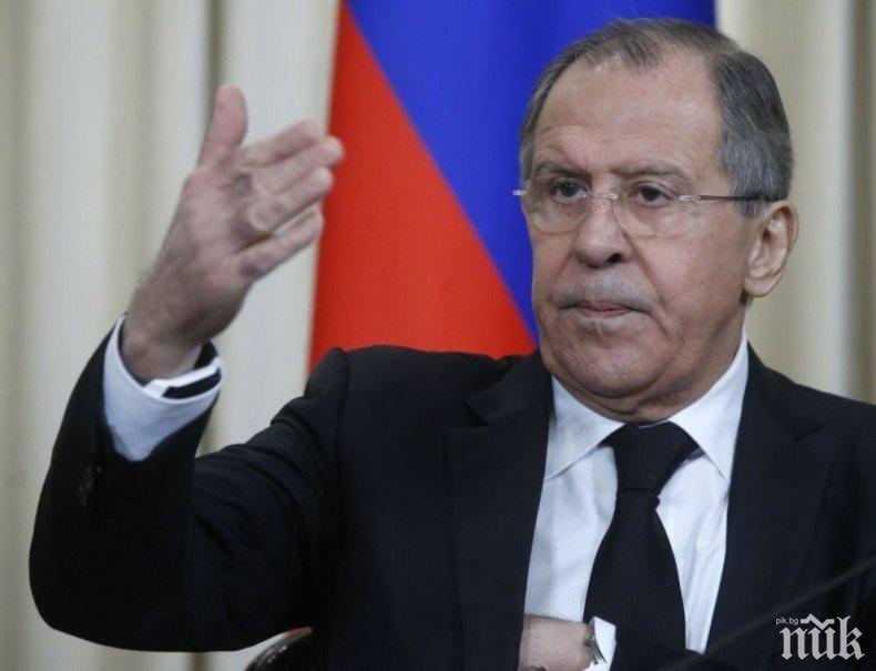 На четири очи: Външният министър на Русия обсъди с генералния секретар на ООН ситуацията в Сирия