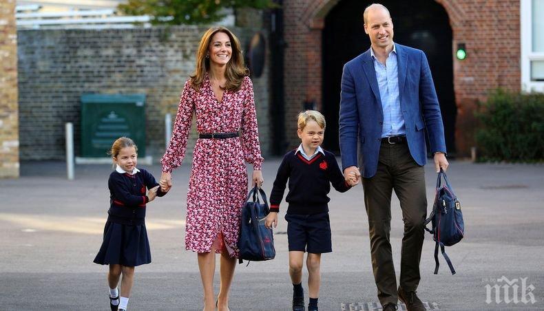 Четири деца от училището, в което учат децата на принц Уилям са под карантина заради коронавируса