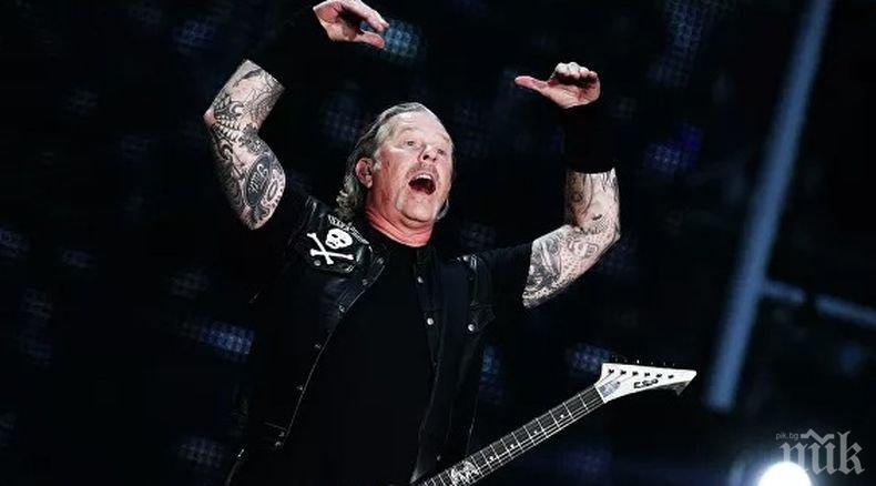 Metallica отмениха участието си на два фестивала заради лечението на Джеймс Хетфийлд