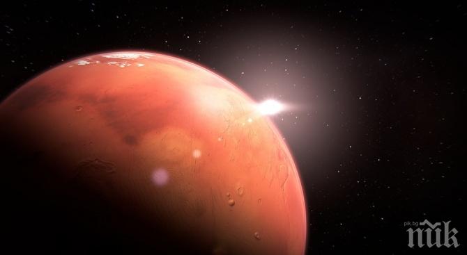 СЕНЗАЦИОННО ОТКРИТИЕ: Марс е сеизмически активен