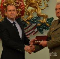 Радев: Генерал Боцев ще бъде запомнен като истински родолюбец и човек на честта
