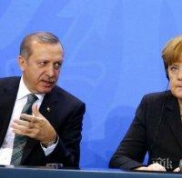 Президентът на Турция и канцлерът на Германия са обсъдили ситуацията в Идлиб

 