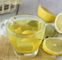 Тайната на италианците за слаба фигура е разкрита - чай с лимон и дафинов лист