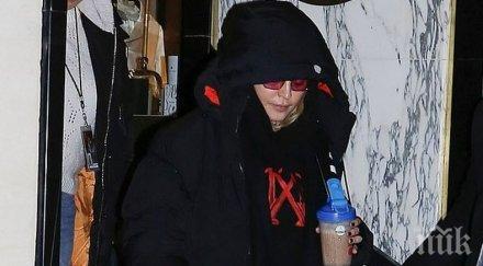 инцидент мадона падна време концерт