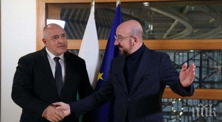 първо пик премиерът борисов разговаря председателя европейския съвет шарл мишел