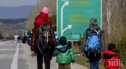 вълна хиляди мигранти пресекли турската граница европа