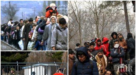идват дейли мейл близо 000 бежанци заплашват границите гърция българия живо