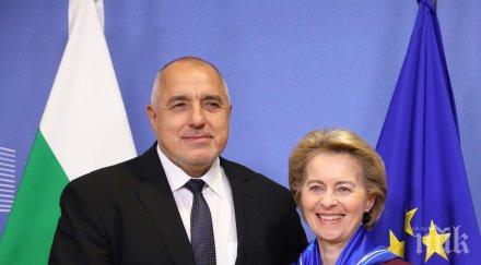 извънредно пик борисов проведе спешен разговор председателя урсула фон дер лайен заради ситуацията турция