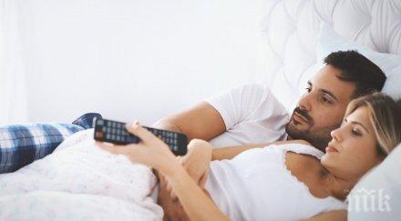 гледането телевизия супер вредно съня