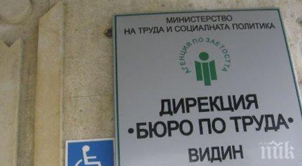 увеличава безработицата видинско