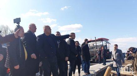първо пик борисов инспектира кръговото кръстовище асеновградско шосе снимки видео