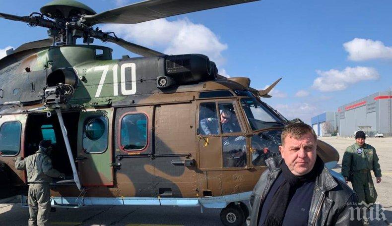 По заповед на Каракачанов: 300 военни и 50 от състава за спецоперации са в готовност да отидат на границата