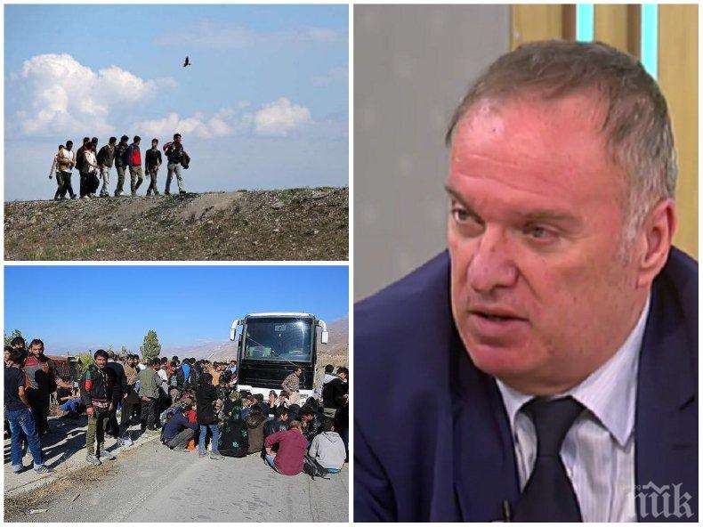 Проф. Владимир Чуков с експертен анализ - реална ли е опасността тумби нелегални мигранти да нахлуят в България