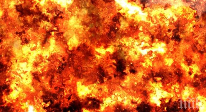 Жена е запалила във Враца Огънят е лумнал около 19 50