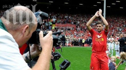 ливърпул продължи победите юбилейния мач джерард