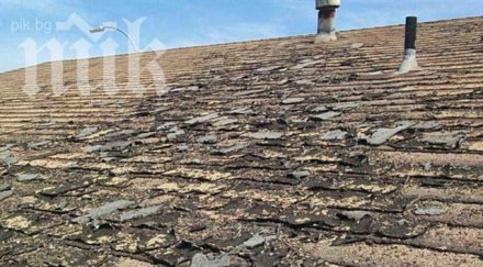 мъж падна покрив оцеля