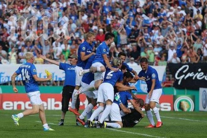 Масови побоища след мач от турнира за Купата на Германия