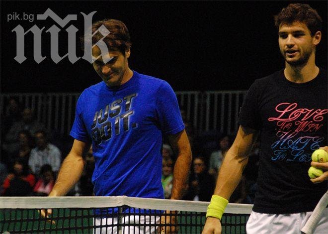 Гришо: Спрете да ме сравнявате с Федерер, той има 17 титили от Големия шлем, а аз нула