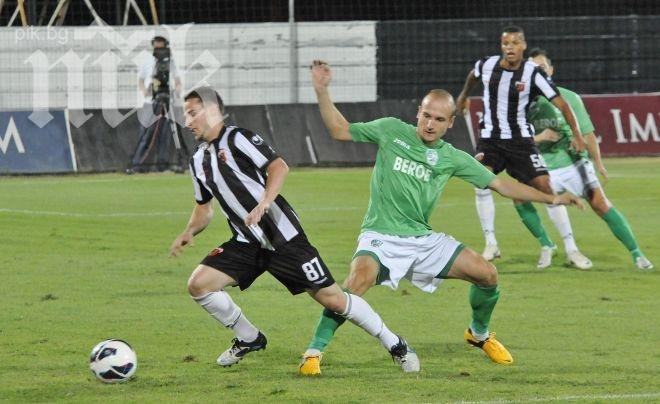 Локо Пд победи Берое с 3:1 в последния мач от 3-я кръг на „А“ група
