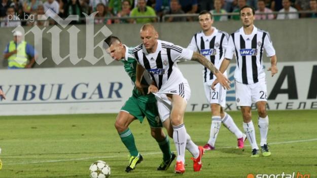 Лудогорец трябва да довърши Партизан