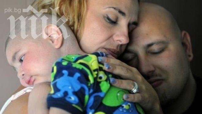 Нечувана драма разплака целия свят! Дете кумува на сватбата на родителите си преди да почине!