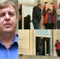 БЕЗ ИЗВИВАНЕ НА РЪЦЕ: Красимир Каракачанов проговори за протеста на псевдосестрите и се обяви срещу окупацията им