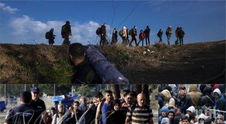 нашествие 135 000 мигранти вече гърция турска конспирация жестока реалност