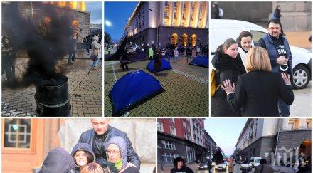 извънредно пик жени запушиха незаконно бул дондуков манолова лично координира провокацията премиера борисов запалиха огън скрият една дузина снимки об