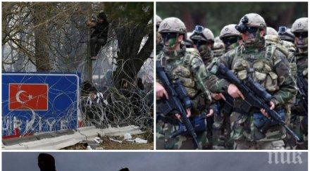 ново напрежение турция праща 1000 командоси границата гърция нито един мигрант върне