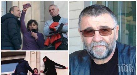 горещо пик писателят христо стоянов разби сестрите протестърки сащ стреля такъв опит превземане символа държавността