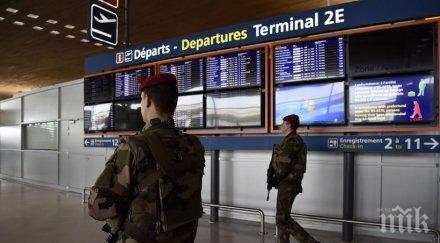 евакуираха летището страсбург заради сигнал бомба