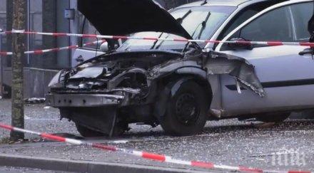 пиян заби колата спирка