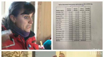 пик бойка перваза партийния дом година протестърката рехабилитаторка мая манолова заплата 950 лева документи обновена