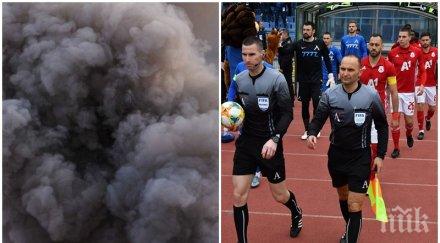 гръмовен скандал футболът тресе жесток общ проблем колосите армията герена снимка