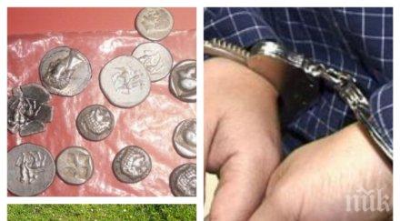 акция полицията спипаха иманяри плевенско