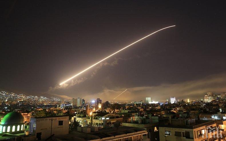 Противовъздушната отбрана на армията на Сирия е отразила израелска ракетна атака над Кунейтра