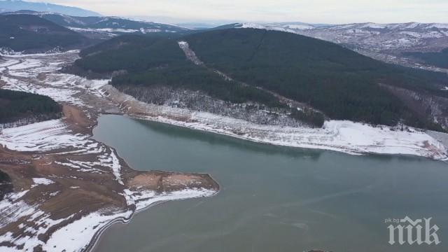 СУПЕР НОВИНА: Водният обем на язовир Студена надхвърли 5 млн. куб. м