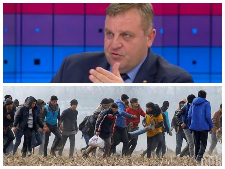 Каракачанов с последни данни за напрежението на границата, 10 групи опитали да щурмуват българската бразда 