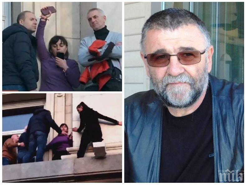 ГОРЕЩО В ПИК! Писателят Христо Стоянов разби сестрите-протестърки: В САЩ се стреля при такъв опит за превземане на символа на държавността