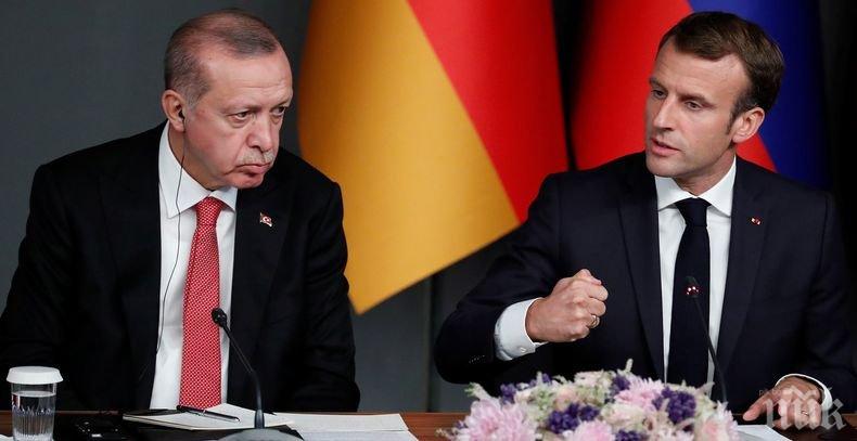 Президентите на Турция и Франция обсъдиха ситуацията в Идлиб