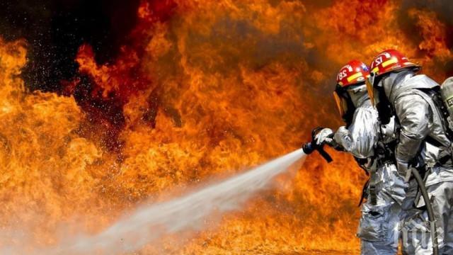 ОГНЕН АД! Страхотен пожар вилня в Пловдив (СНИМКИ)