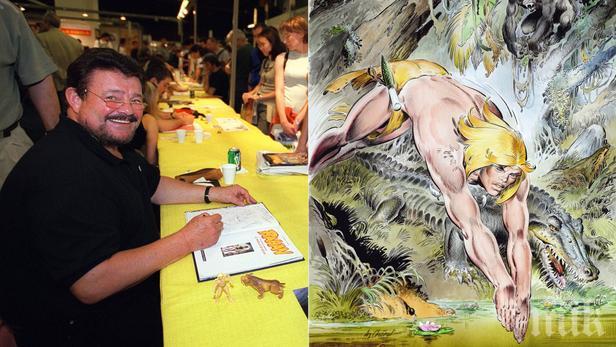 Почина художникът Андре Шере, автор на култовия комикс Рахан