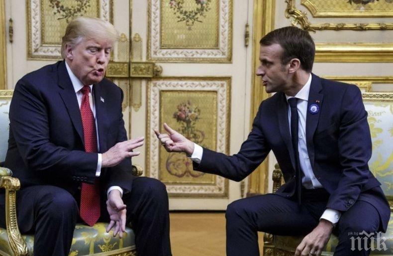Президентите на САЩ и Франция са обсъдили ситуацията в Сирия и ядрената дейност на Иран